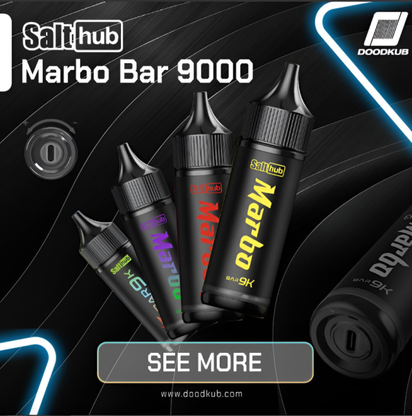 【Marbo Bar 9000 Puffs 抛棄式電子煙】泰國爆款|大容量持久體驗|台灣現貨快速出貨