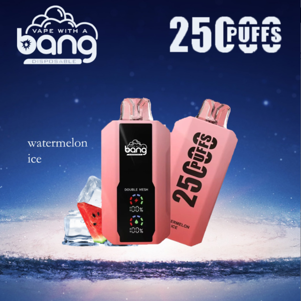 Bang 25000 Puffs 超大屏幕 超大容量可充電拋棄式電子煙 台灣現貨 - 图片 7