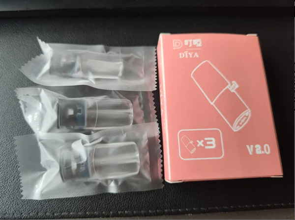Diya 叮啞空煙彈 側注油空倉彈 10顆裝｜通用悅刻 RELX 一代主機｜台灣現貨快速出貨