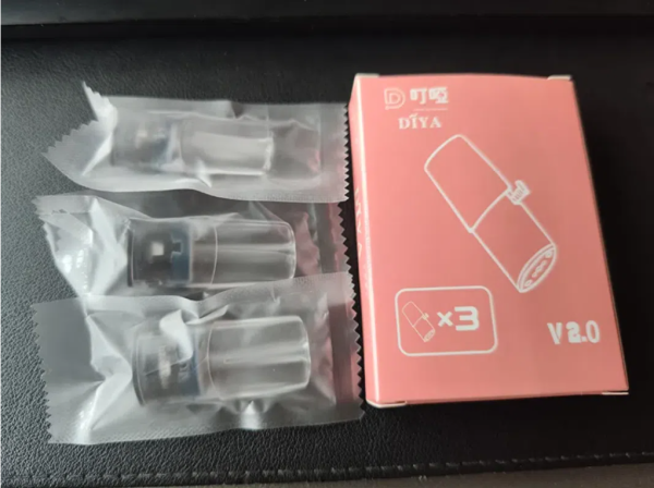 Diya 叮啞空煙彈 側注油空倉彈 10顆裝｜通用悅刻 RELX 一代主機｜台灣現貨快速出貨 - 图片 2