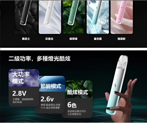 Sp2s Pro國際版主機 二檔功率 六色發光 通配一代煙彈 台灣出貨 - 图片 7