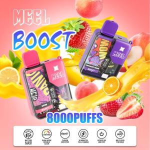 MEEL BOOST 8000口 一次性電子煙 麻將拋棄式電子菸 大容量 台灣電子煙批發 711到付 台灣出貨