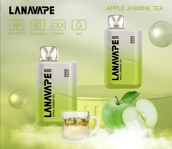 LANA TREND 6000 PUFFS LANA一次性6000口拋棄式電子煙 台灣出貨 - 图片 6