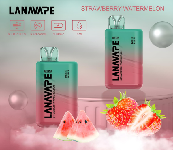 LANA TREND 6000 PUFFS LANA一次性6000口拋棄式電子煙 台灣出貨 - 图片 2