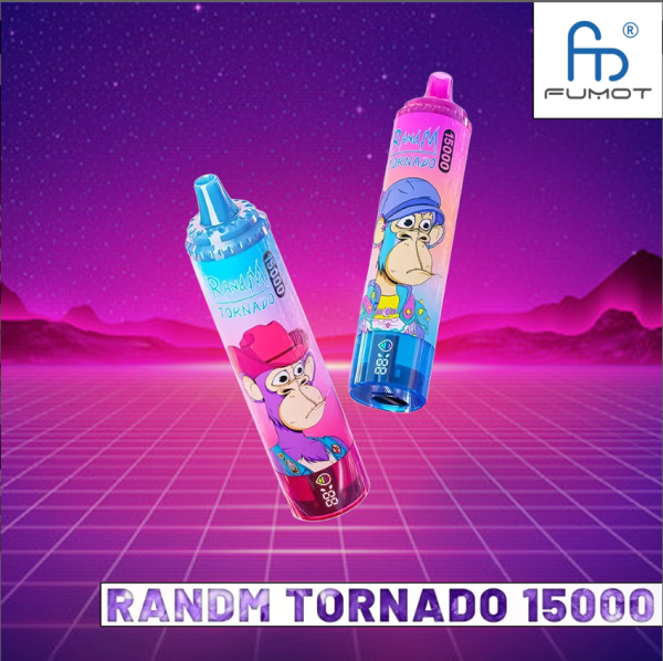 拋棄式電子煙 FUMOT RandM 15000 Puffs 歐美爆款 台灣現貨 - 图片 4