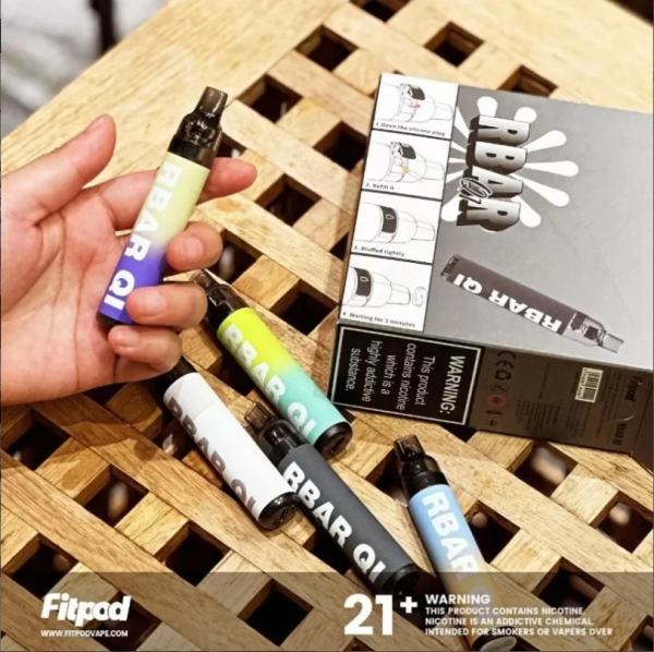 Fitpod RBAR Q1 一次性注油主機 拋棄式主機 可重複註油 台灣電子煙批發 台灣現貨 - 图片 3