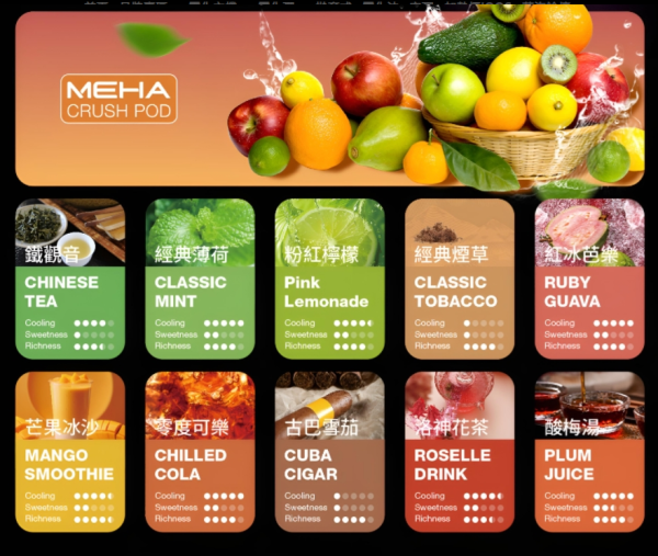 全新升級 Meha煙彈 魅嗨五代霧化彈一盒三入 2.5ml顆 買四盒送魅嗨方形主機 台灣現貨 - 图片 2