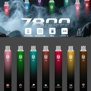 Mso 7800 Puffs拋棄式電子煙 爅嘶大容量7800口一次性煙桿 新品上市 台灣現貨