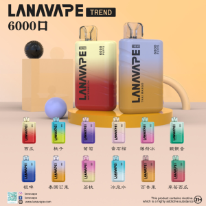 LANA TREND 6000 PUFFS  6000口