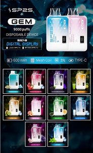 SP2S 9000 PUFFS 抛物式