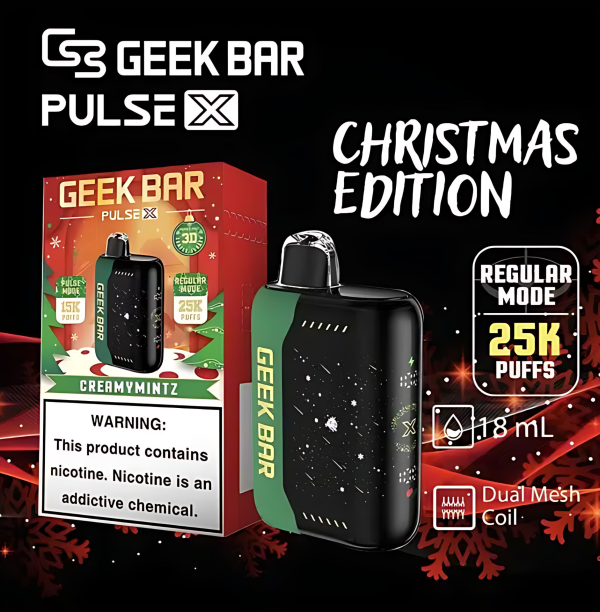 美歐爆款！GEEK BAR Pulse X 25000 口一次性電子煙 台灣現貨秒发 拋棄式霧化棒快速出貨 - 图片 4