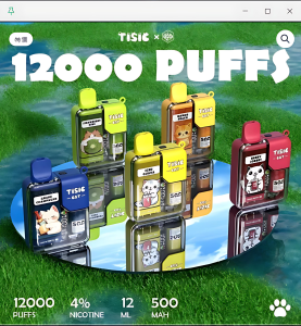 TISIC 貓 12000 Puffs 貓咪拋棄式電子煙|可充電一次性主機|大煙霧持久口感|台灣現貨快速出貨 7 TISIC 貓 12000 Puffs 貓咪拋棄式電子煙 一次性主機