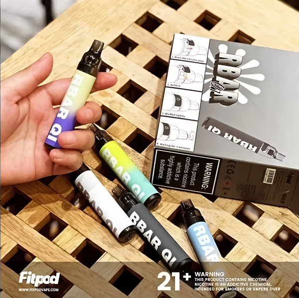 Fitpod RBAR Q1 一次性注油主機｜可重複注油電子煙主機｜台灣批發|7-11到付