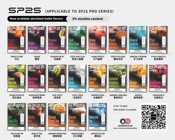 SP2S煙彈 原裝正品 口味豐富 通用各種1代主機 台灣現貨批发7-11付款 - 图片 2