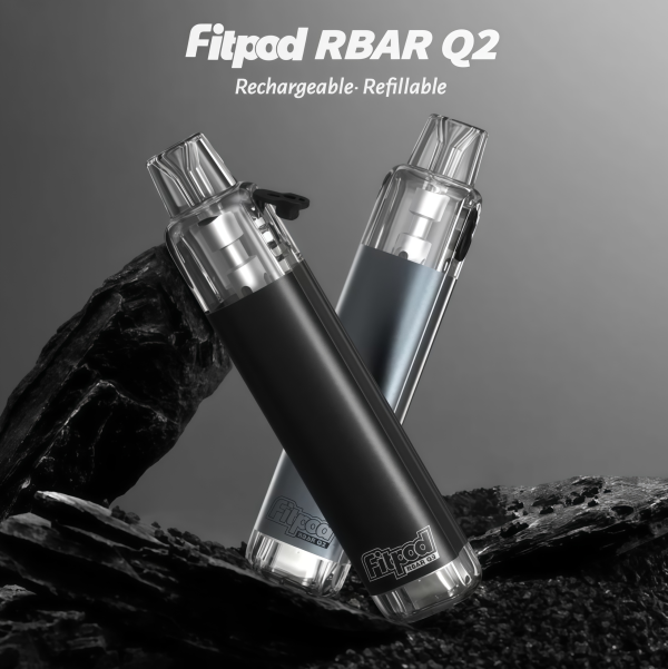 【Fitpod RBAR Q2】可重複注油一次性主機|抛棄式電子菸|台灣電子煙批發|現貨供應