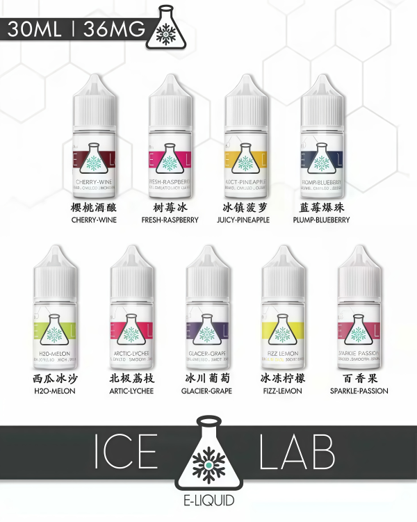 【ICE LAB 冰凍實驗室煙油】30ml 小煙專用煙油|36mg 尼古丁濃度|台灣現貨快速出貨 - 图片 3
