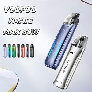 【VOOPOO VMATE MAX 30W】註油主機套裝 空煙彈小煙機推薦|便攜大容量|台灣現貨快速出貨