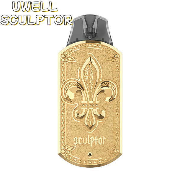 【UWELL SCULPTOR 雕塑家 11W小煙主機】電鍍金屬雕刻設計｜輕巧便攜小煙｜台灣現貨快速出貨 - 图片 2