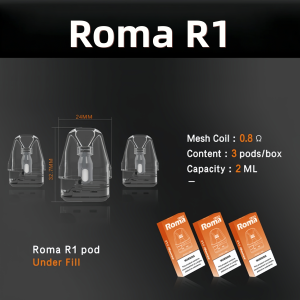 【Roma R1 空煙倉】3個組 2m|容量|防漏設計|小蠻牛主機通用|台灣現貨快速出貨
