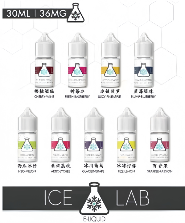 【ICE LAB 冰凍實驗室煙油】30ml 小煙專用電子煙油|台灣電子煙批發|現貨快速出貨 - 图片 5