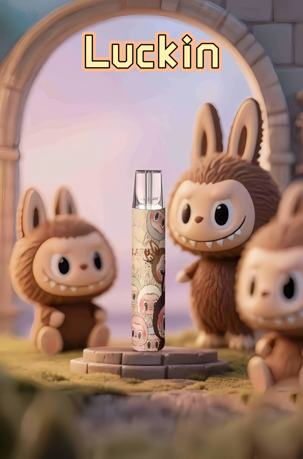 【幸運主機 Labubu 聯名款】Luckin 霧化桿 拉佈佈限定版｜台灣現貨快速出貨 - 图片 4