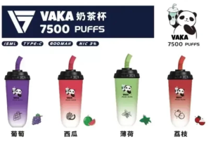 VAKA奶茶杯 7500口 一次性电子烟 拋棄式奶茶杯 | 台湾直发 24小时极速发货 | 7 VAKA 奶茶杯 7500 Puffs 雾化油
